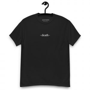 death tee - skull cat