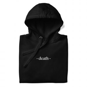 death hoodie - skull bunny